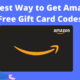Easiest Way to Get Amazon Free Gift Card Codes