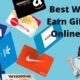 Best Ways to Earn Gift Cards Online Today