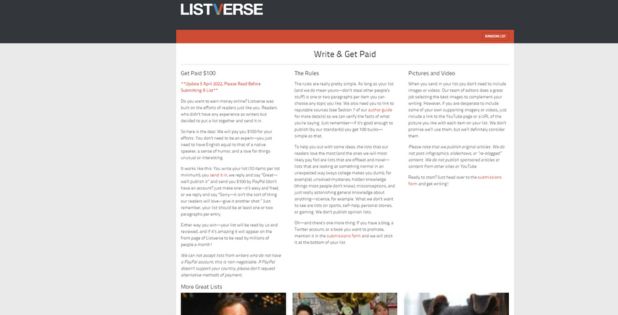 listverse website